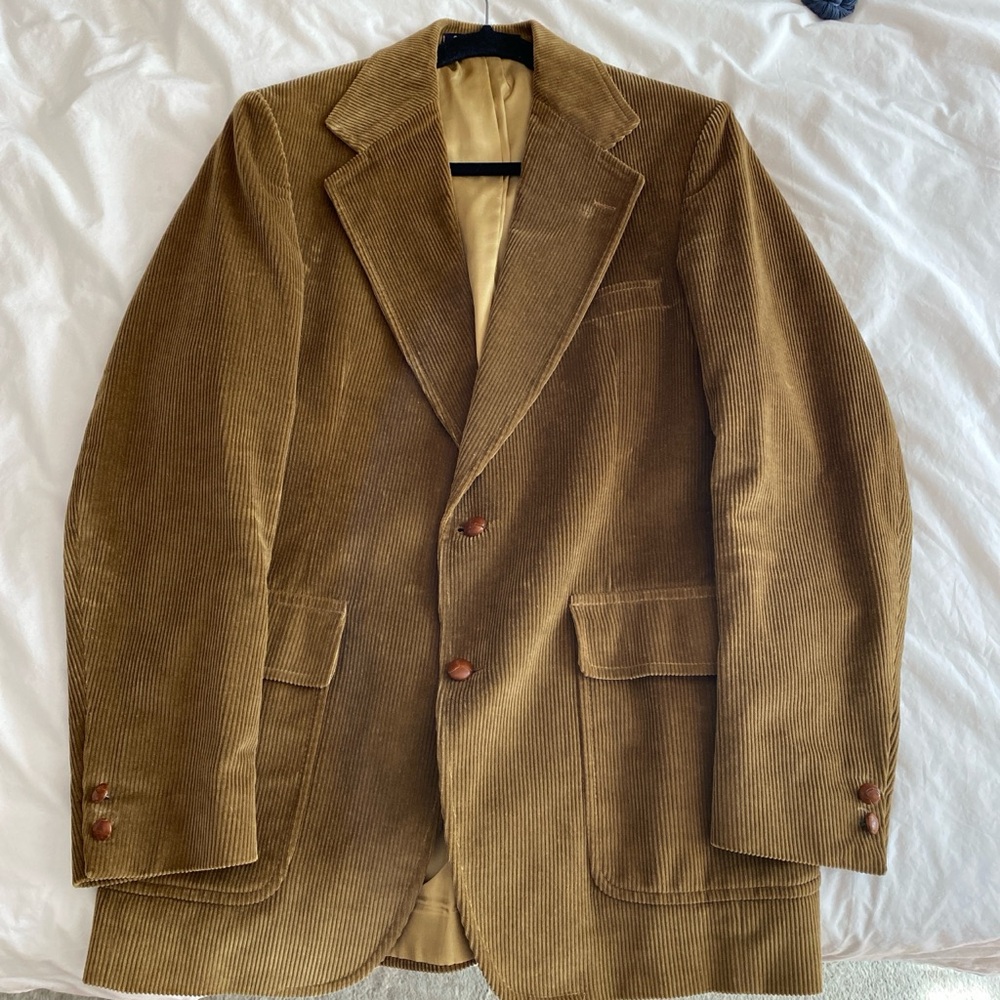 Brooks Brothers Tan Corduroy Jacket